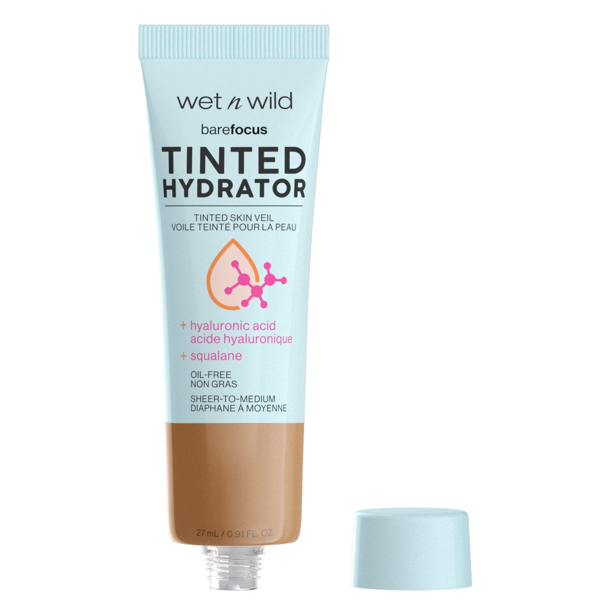 Bare Focus Tinted Hydrator Tinted Skin Veil | Deep - Image 2