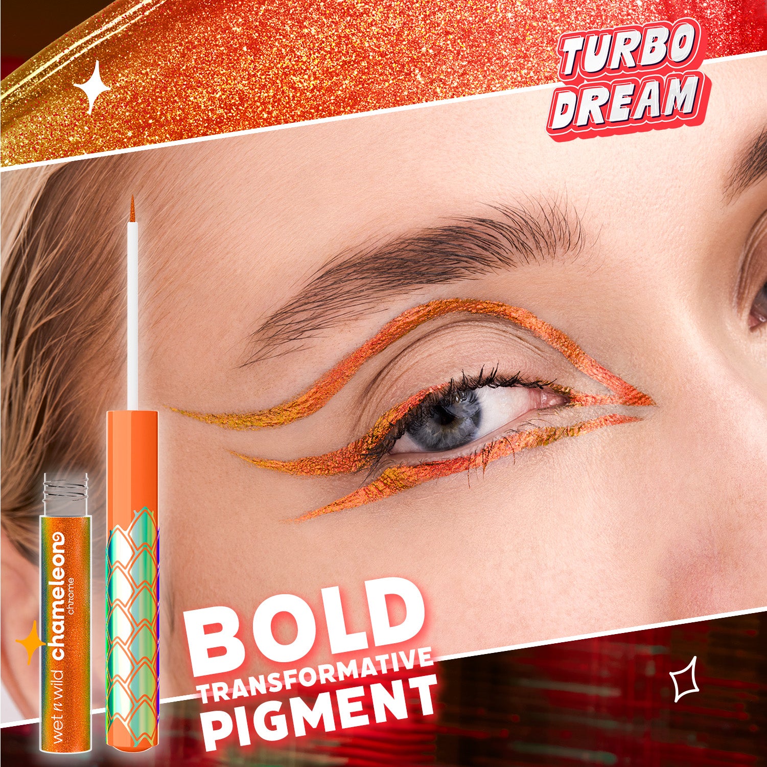 Chameleon Chrome Liquid Eyeliner | Turbo Dream - Image 4