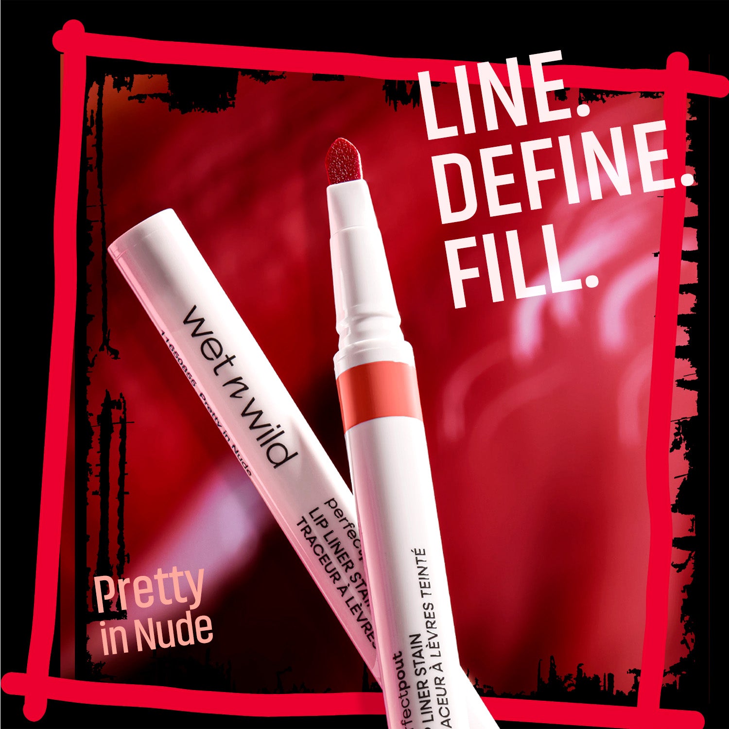 Perfect Pout Lip Liner Stain | Pretty in Nude - Image 3