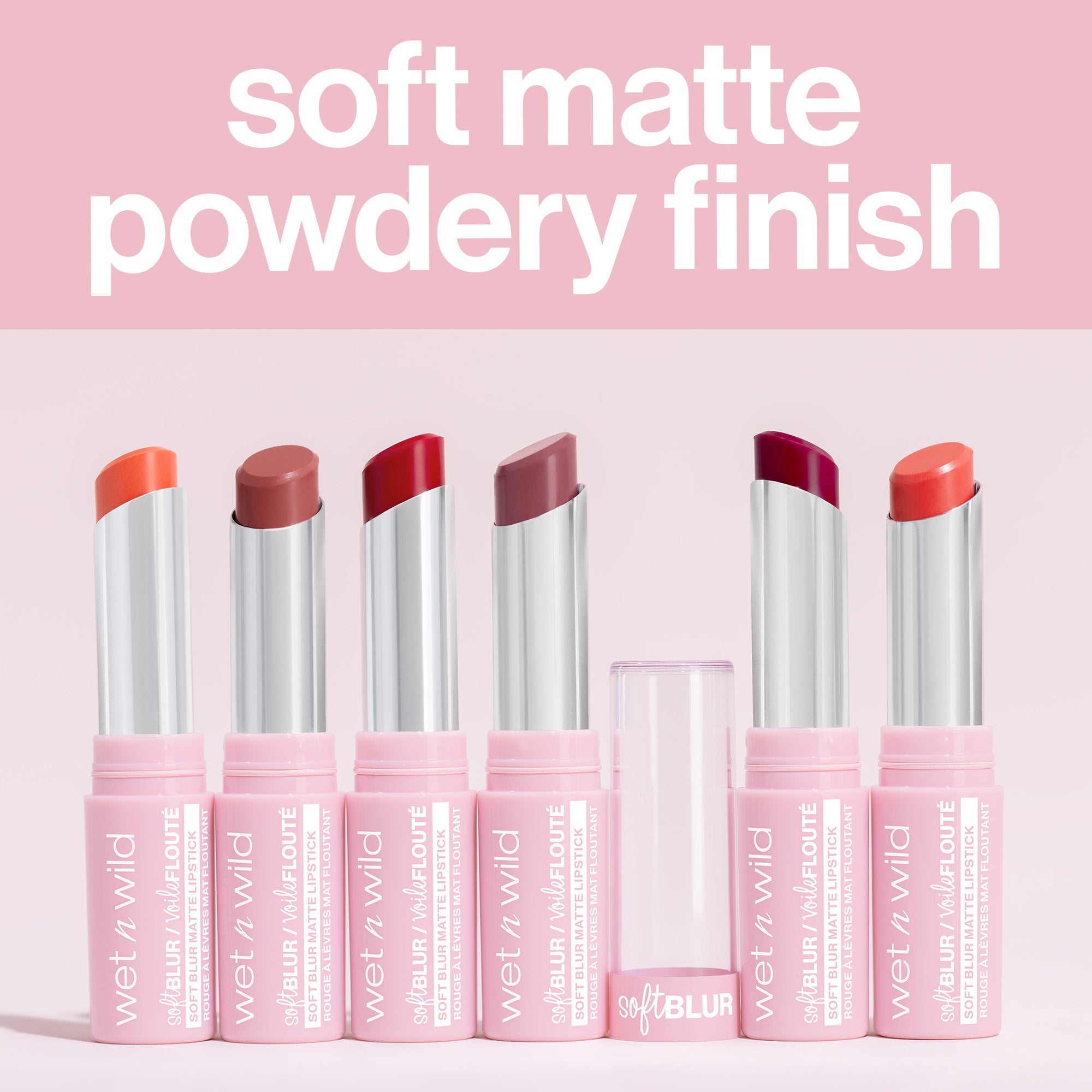 Soft Blur Matte Lipstick | Little Red Rosette - Image 4