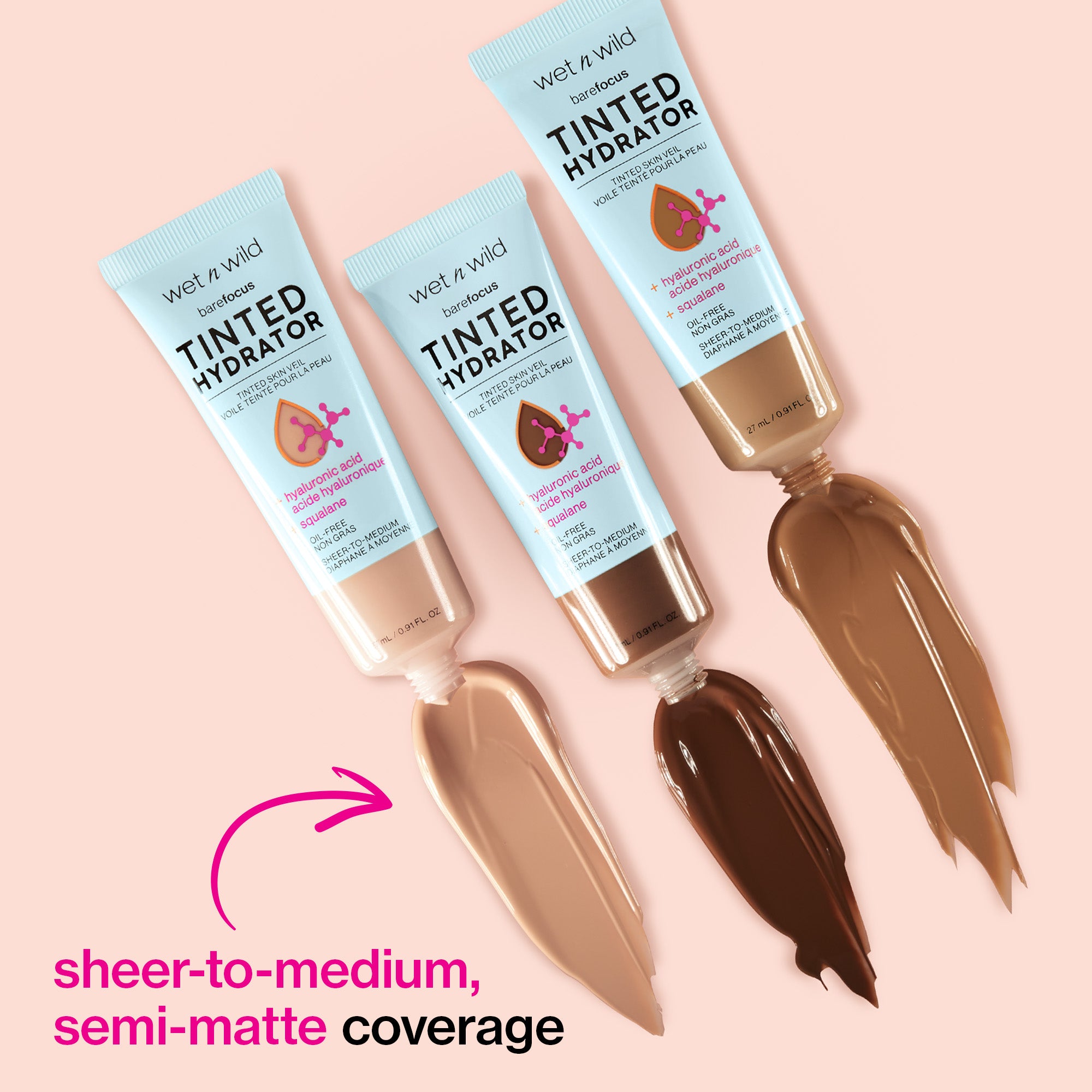 Bare Focus Tinted Hydrator Tinted Skin Veil | Deep - Image 8
