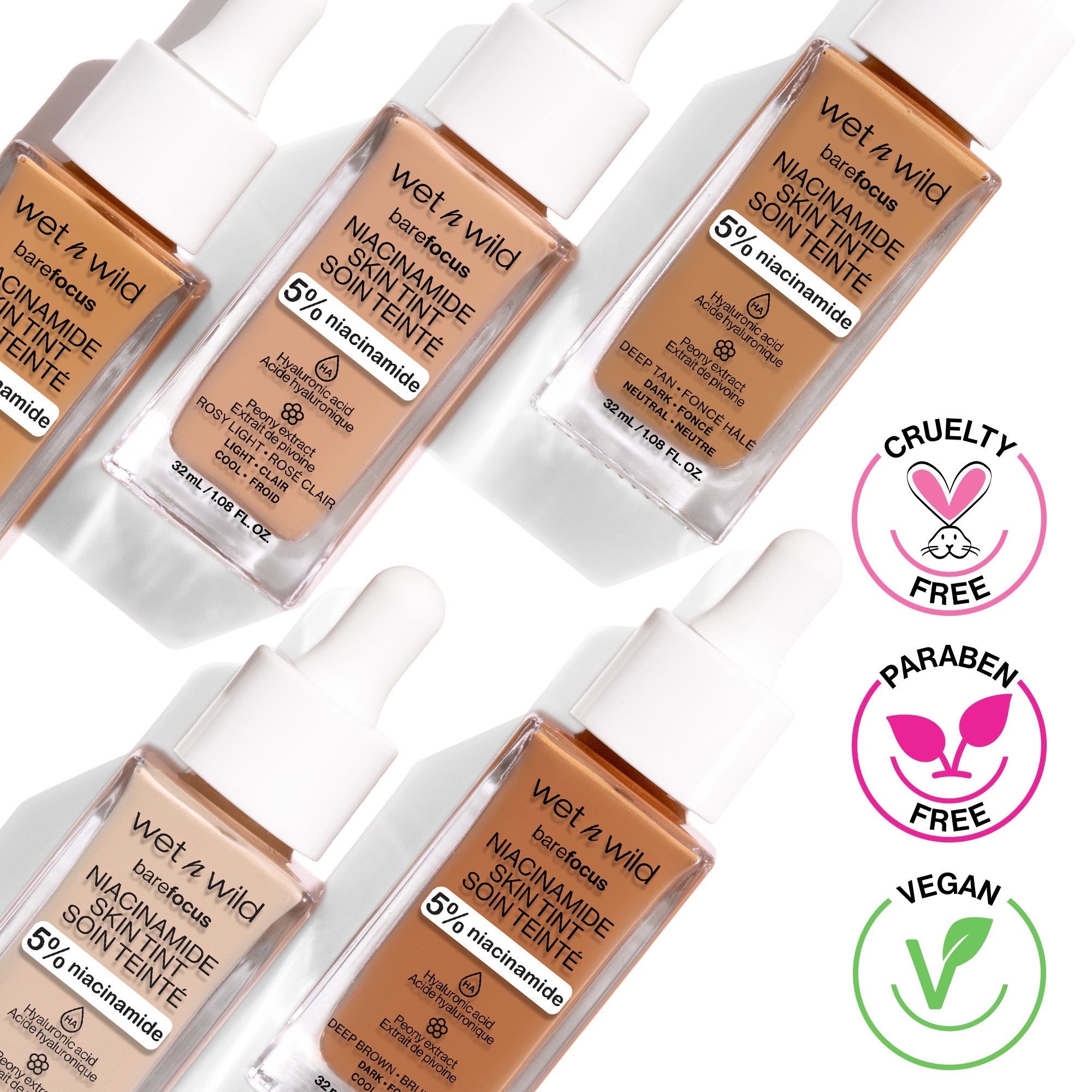 Bare Focus Niacinamide Skin Tint | Light Medium - Image 7