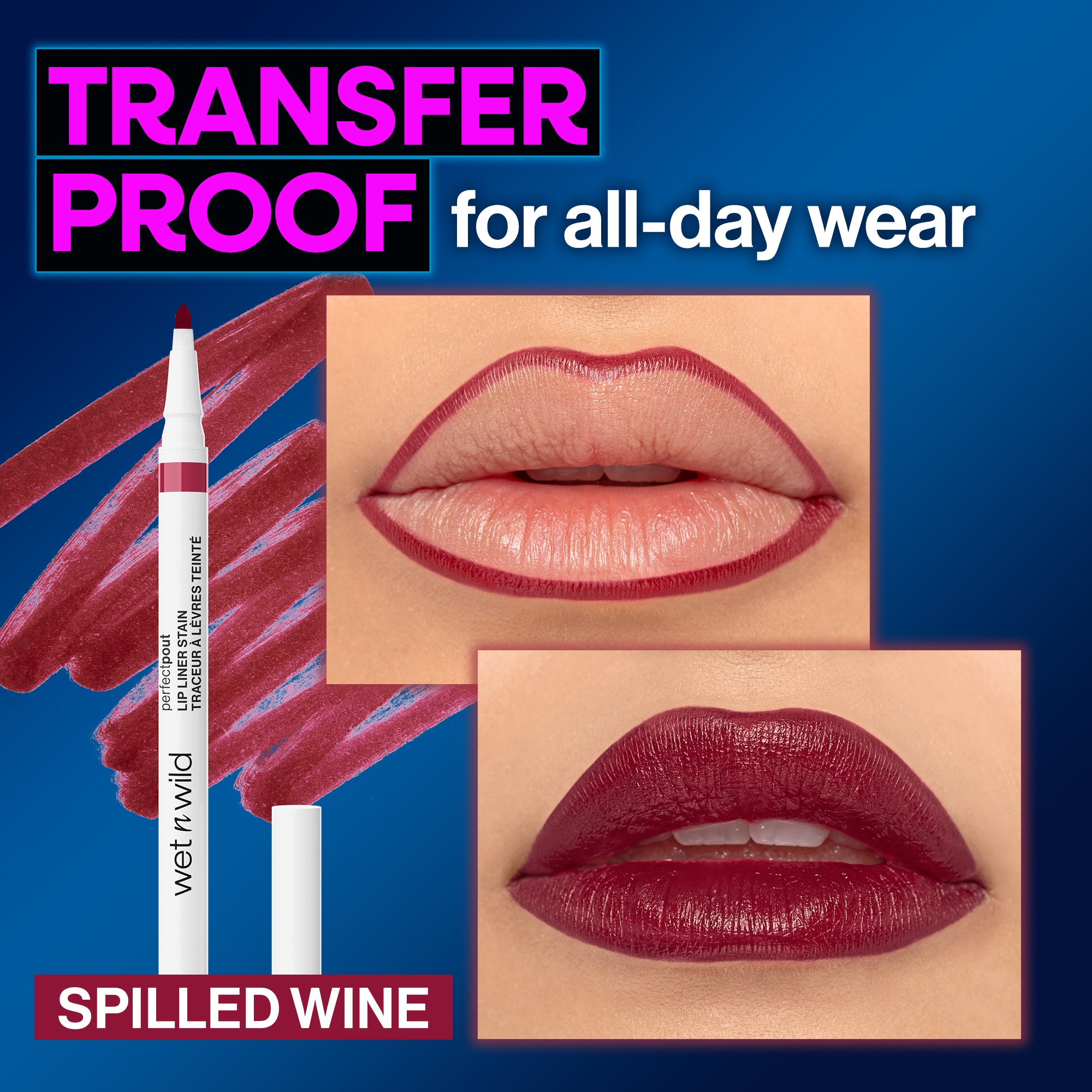 Perfect Pout Lip Liner Stain | Spilled Wine - Image 5